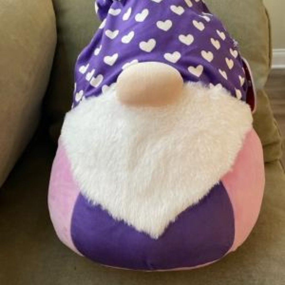 Squishmallow 12" Nefen Gnomes 2022 Valentine Series NWT